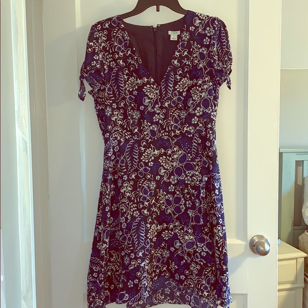 J. Crew faux wrap dress